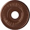 Ekena Millwork Berkshire Ceiling Medallion (Fits Canopies up to 7"), 15 3/4"OD x 3 7/8"ID x 3/4"P, Copper Penny CM15BECPS - alternate 1